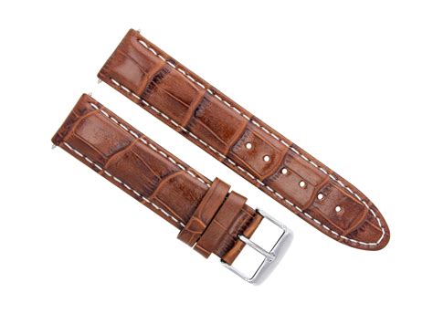 omega seamaster on leather strap|genuine omega watch strap 18mm.